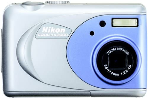 Nikon Coolpix 2000 2MP Digital Camera w/ 3x Optical Zoom in K...
