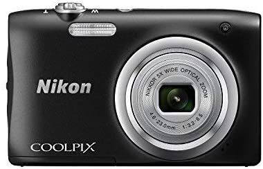 Nikon Coolpix A100 20MP Digital Camera (Black) International Version (No Warranty)
