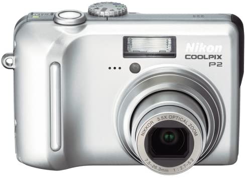 Nikon Coolpix P2 5.1MP Digital Camera with 3.5x Optical Zoom (Wi-Fi Capable)