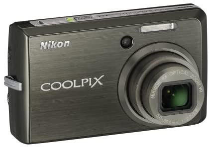 Nikon Coolpix S600 10MP Digital Camera with 4x Wide Angle Optical Zoom with Vibration Reduction (Slate Black)