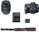 Canon EOS Rebel T7 24MP Camera with EF-S 18-55mm is II Lens, 2 Memory Cards, Slave Flash, 50" Tripod, Camera Bag, Cleaning Kit and Memory Card Reader/Writer Bundle