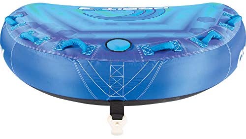 CWB Connelly Orbit 3 Person Soft Top 70 Inch Round Inflatable Boat Towable Water Inner Tubing Tube, Blue