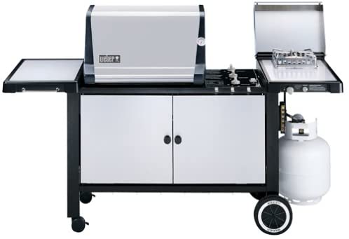 Weber 4260001 Genesis Platinum C Propane Gas Grill, Stainless Steel