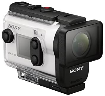 Sony HDRAS300/W HD Recording, Action Cam Underwater Camcorder, White