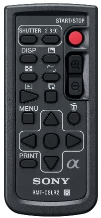 Sony RMTDSLR2  Wireless Remote for Alpha & NEX,  (Black)