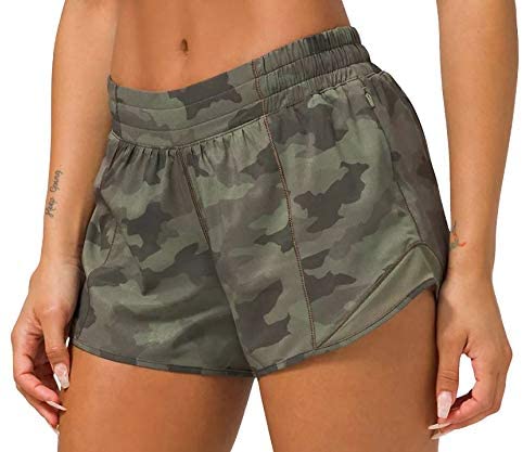 Lululemon Dottie Tribe White Black Hotty Hot Short