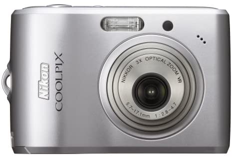 Nikon Coolpix L15 8MP Digital Camera with 3x Optical Vibration Reduction Zoom (Silver) (OLD MODEL)