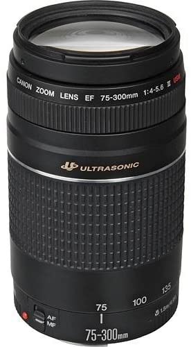 Canon EF 75-300mm f/4-5.6 III Telephoto Zoom Lens for Canon SLR Cameras