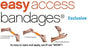 Easy Care Easy Access Bandages, 1" x 3" Plastic, 60 Count