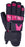 HO World Cup 3/4 Womens Waterski Gloves Black/Pink Sz M