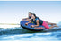 Connelly Double Play 60 Inch Diameter 2 Person Inflatable Platform Deck Boat Towable Lake Water Inner Tube, Blue and Orange