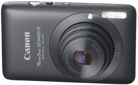 Canon PowerShot SD1400 IS 14.1 MP Digital Camera with 4x Wide Angle Optical Image Stabilized Zoom and 2.7-Inch LCD (Black)