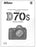 Nikon D70S Operating Instructions Owner's Manual
