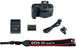 Canon EOS 5D Mark IV Full Frame Digital SLR Camera Body, Canon BG-E20 Grip, Sandisk Extreme 64GB U3 Card, Polaroid LED Video Light, Microphone, 72-inch Monopod