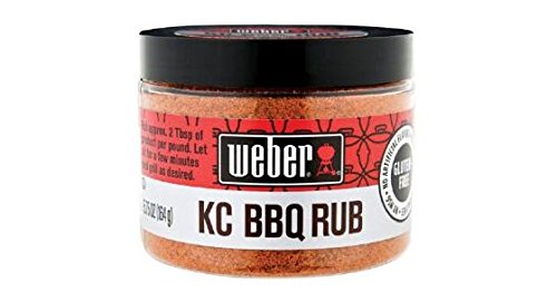 Weber KC BBQ Rub (Pack of 2) 5.75 oz Jar