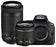 Nikon D5600 24.2MP DSLR Camera with 18-55mm and 70-300mm Lenses Bundled with 64GB SD Card, Filters