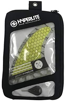 Hyperlite 4.5 Carbon Surf Fin Set W/Key (3-Pack) 4.75in