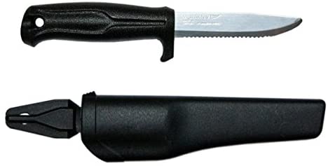 Morakniv Marine Rescue Knife with 3.9-Inch Serrated Stainless Steel Blade