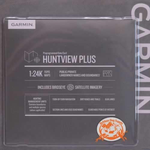 Garmin Huntview Plus, Preloaded microSD Cards with Hunting Management Units for Garmin Handheld GPS Devices, South Carolina