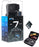 GoPro HERO7 (Black) Waterproof Digital Action Camera w/Touch Screen 4K HD Video 12MP Photos Live Streaming Stabilization - Bundle Kit