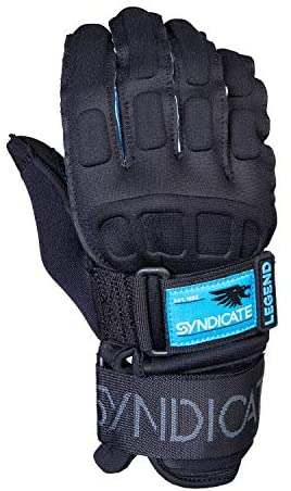HO Sports Syndicate Legend Inside Out Gloves Ski Wakeboard Wakesurf XS
