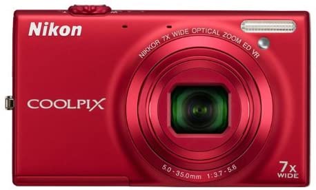 Nikon COOLPIX S6100 16 MP Digital Camera with 7x NIKKOR Wide-Angle Optical Zoom Lens and 3-Inch Touch-Panel LCD (Silver) (OLD MODEL)