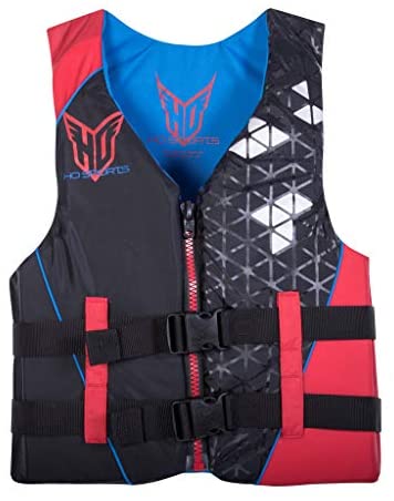 HO Infinite CGA Mens Wakeboard Vest Black/Red Sz S