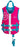 O'Brien Child Neoprene Life Jacket, 33-55lbs, Pink/Aqua (2201882)