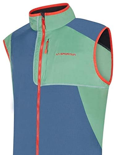 La Sportiva Latitude Vest - Men's, Opal/Grassgreen, Large, L25-618716-L