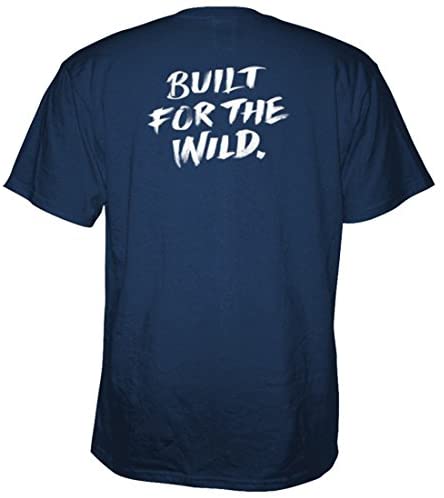 YETI Built for The Wild Pocket T-Shirt Short Sleeve Navy Blue Small