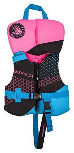 Body Glove 18224IAQUPNK Phantom PFD Life Vest – USCGA Approved Aqua-Pink, Aqua/Pink
