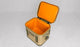 YETI Hopper Flip 12 Can Portable Cooler, Field Tan / Blaze Orange