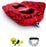 Jobe Hydra 1 Person Towable Package - Red - Unisex - This Single-Person towable is one of The Fastest Around