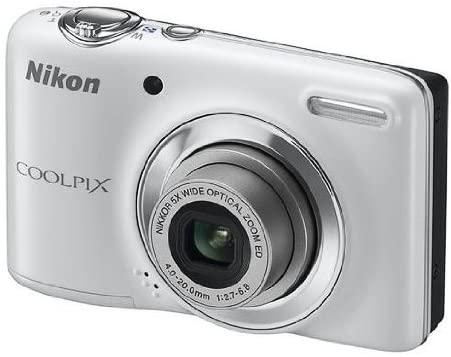 Nikon COOLPIX L25 10MP Digital Camera (White)