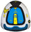 HO Skis 86620000 75 x 73 Inch Formula 2 Sports 2 Person Lake Raft Towable, Blue