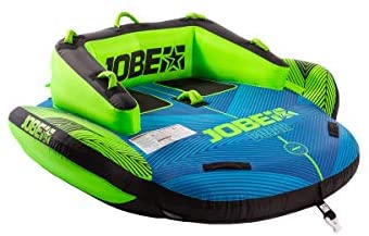 Jobe Binar 2 Person Towable - Blue - Unisex - Just Tow The Rope to one of It's 2-Way Quick Connector Tow Points and find