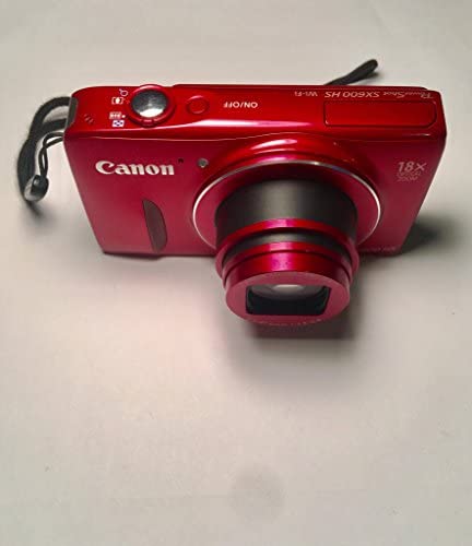 Canon 9342b001 16.0 Megapixel Powershot(r) Sx600 Digital Camera (red) 6.20in. x 5.60in. x 2.20in.