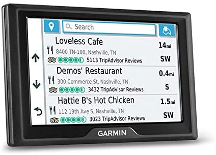 Garmin Drive 52 5" GPS Navigator and 7" EVA Case Bundle (2019 Model)