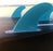 Ho Stevie! Fiberglass Reinforced Polymer Surfboard Fins - Thruster (3 Fins) FCS or Futures Sizes, with Fin Bag, Screws