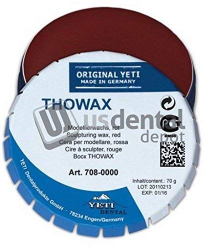 YETI - Red Cervical Wax - 70gr Smooth Flowing Wax #1860034#Art 720-0000 34-1860034