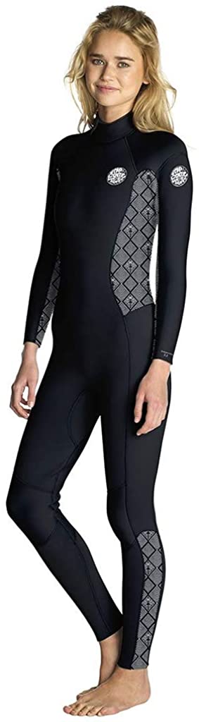 Rip Curl Women's Dawn Patrol 4/3 Back Zip Fullsuit Wetsuit
