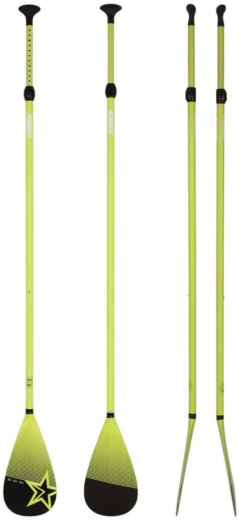 Jobe SUP Fiberglass Paddle 3 Pieces 2018 - Lime Green