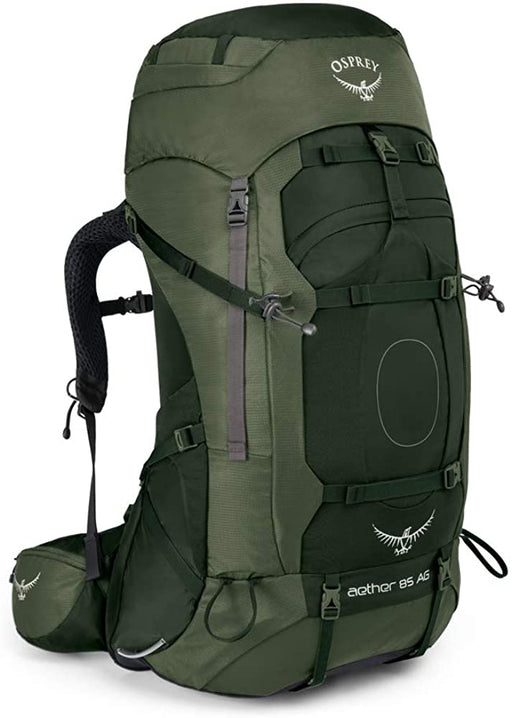 Osprey Aether AG 85 Hiking Backpack Large Adirondack Green