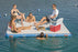 HO Sports Bali iLand 10' x 8' Inflatable Float for Lake or River