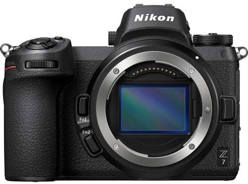 Nikon Z7 Mirrorless FX-Format Digital Camera (Body Only) - Bundle 2X 64GB Memory Card + EN-EL15 Li-on Battery + External Rapid Charger + 72mm 3 Pc Filter Kit and More - International Version