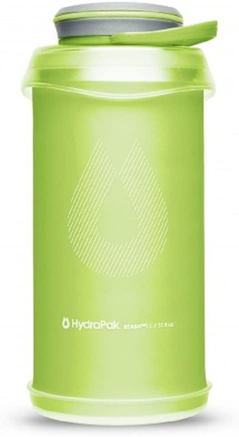 Hydrapak Stash Flexible Bottle 1L/32oz - G121 (Sequoia Green)