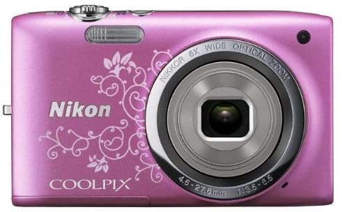 Nikon COOLPIX S2700 16 MP Digital Camera with 6x Optical Zoom and 720p HD Video (Decorative Pink)