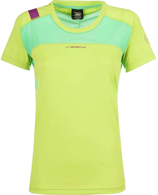 La Sportiva Etesia T-Shirt - Women's, Apple Green/Jade Green, Small, K65-705704-S