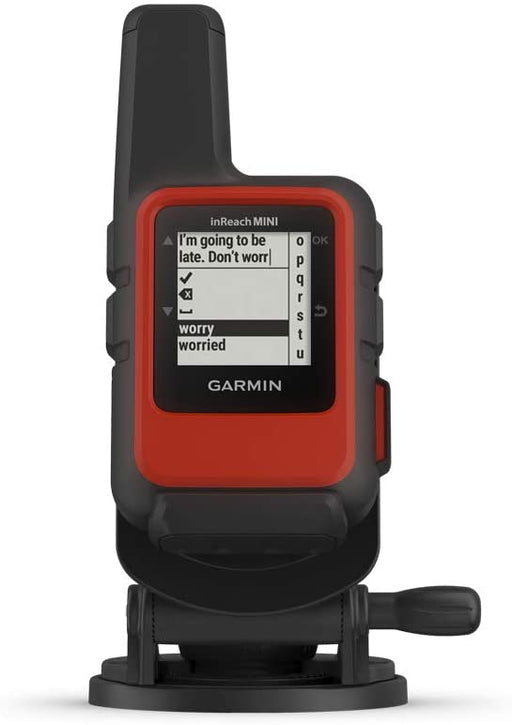 Garmin inReach Mini Marine Bundle, Lightweight and Compact Handheld Satellite Communicator with Screw Down Mount