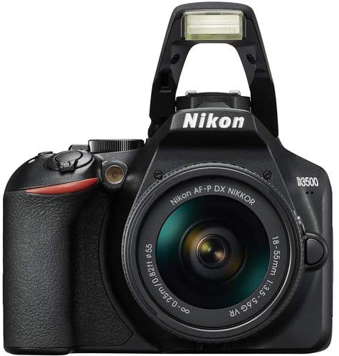 Nikon D3500 DSLR Camera - Bundle - with 18-55mm and 70-300mm Lenses (1588) USA Model + 2X EN-EL14a Battery + 2X SanDisk Ultra 64GB Card + 55mm Color Filter Kit + 58mm Color Filter Kit + Case + More